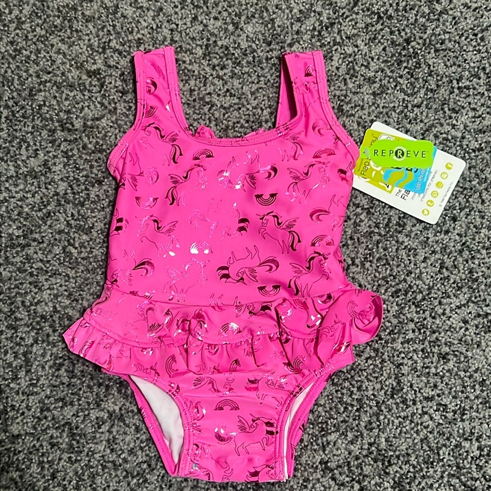 🌸4/$20🌸The Original Flap Happy Baby Swim Suit Size 12 Months NWT - Picture 1 of 8